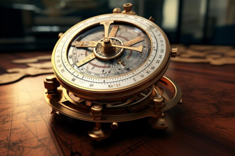 bussola to measure angles within a circle leonardo da vinci